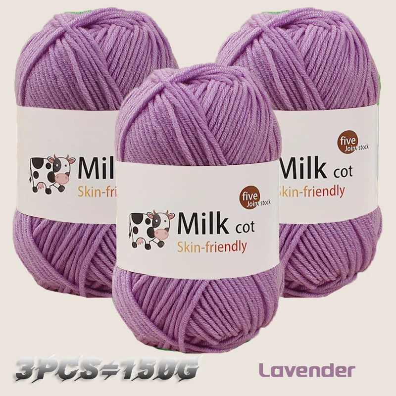 Milk Yarn Ball (150g)