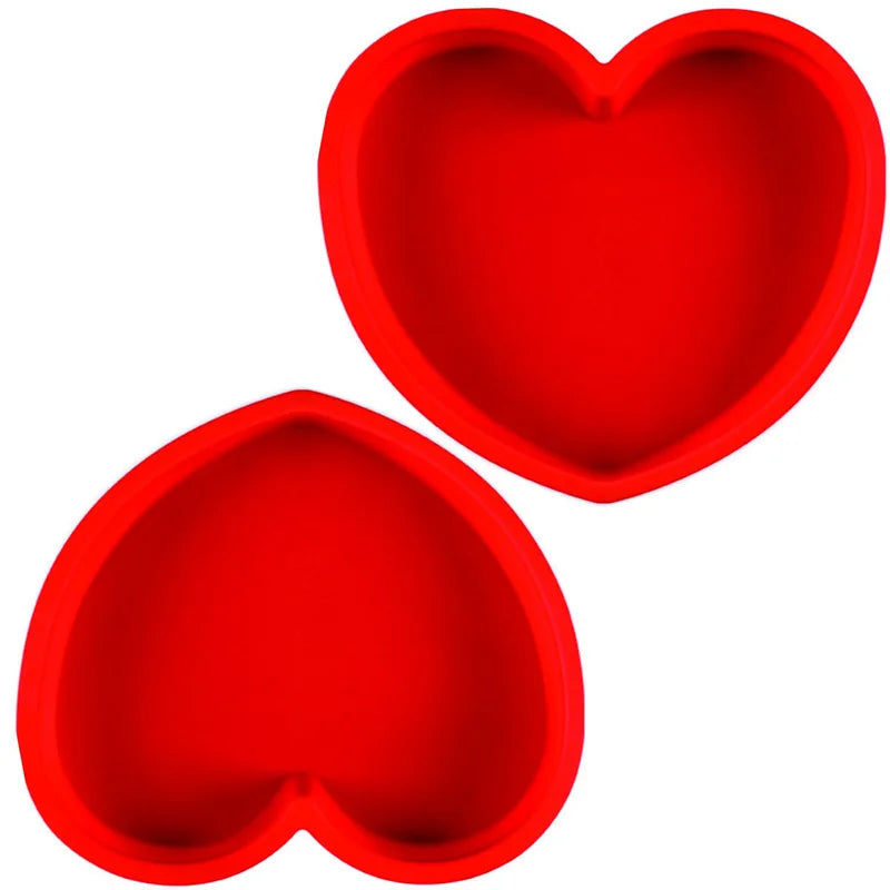 10" Silicone Heart Cake Mold