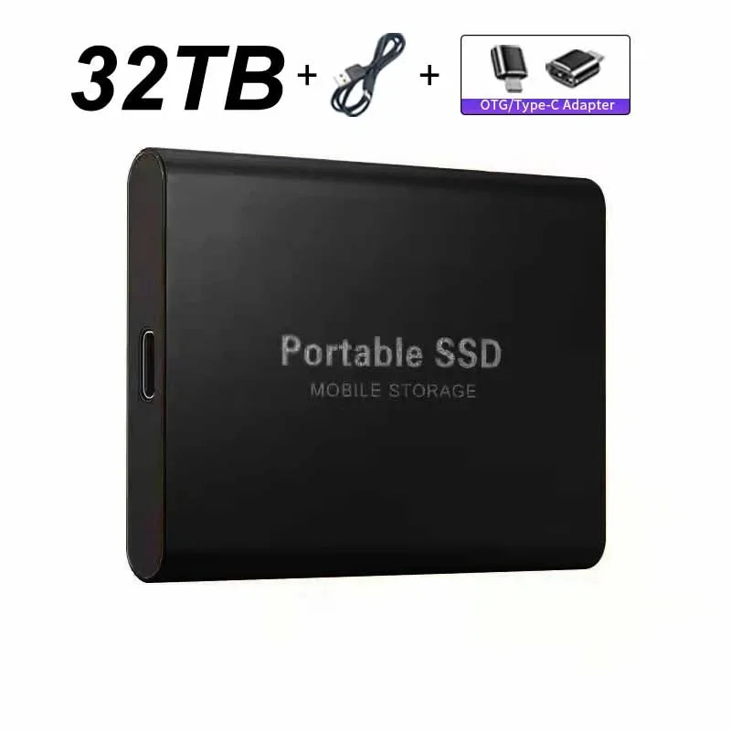 SSD: 1-2TB Portable External Drive