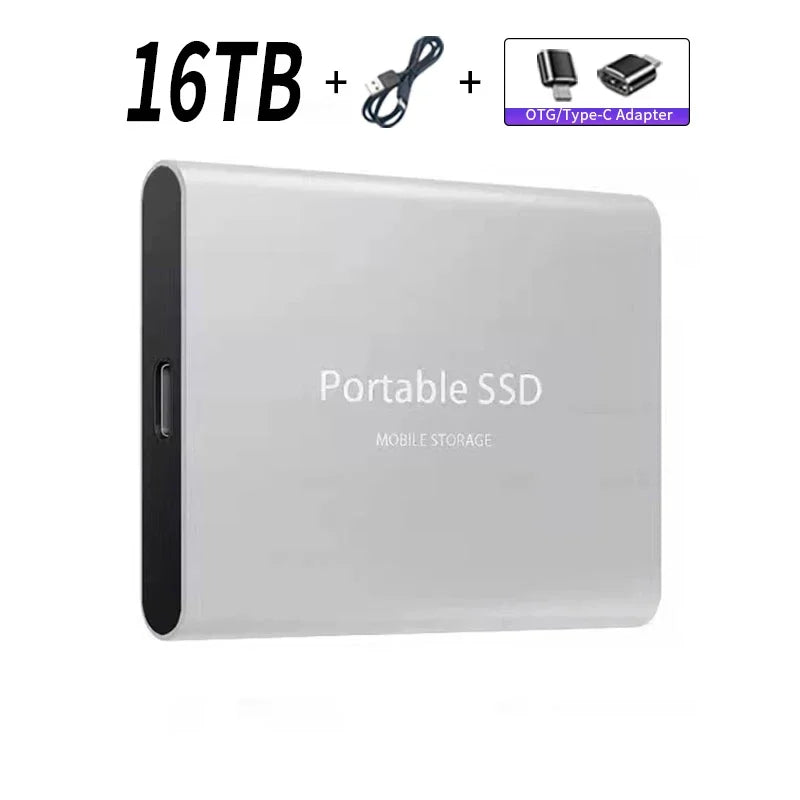 SSD: 1-2TB Portable External Drive