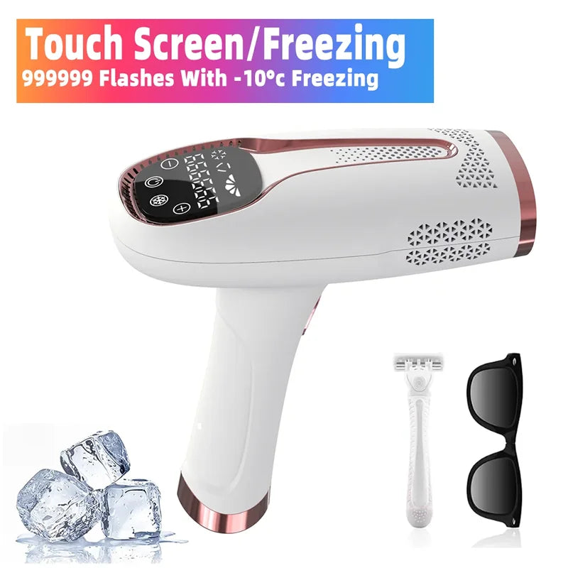 Laser Epilator: 999,999 Flashes