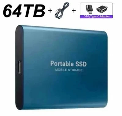 SSD: 1-2TB Portable External Drive