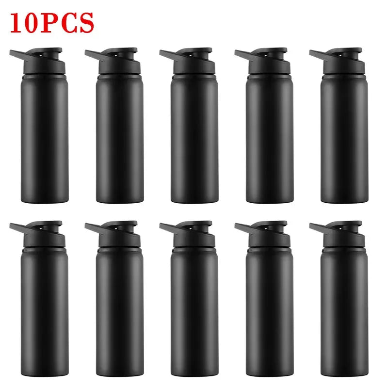 Portable Stainless Steel Water Bottle Bicycle Riding Drinking Water Bottle Outdoor Sport Travel Mug Metal Stainless Steel Bottle