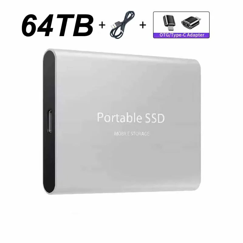 SSD: 1-2TB Portable External Drive