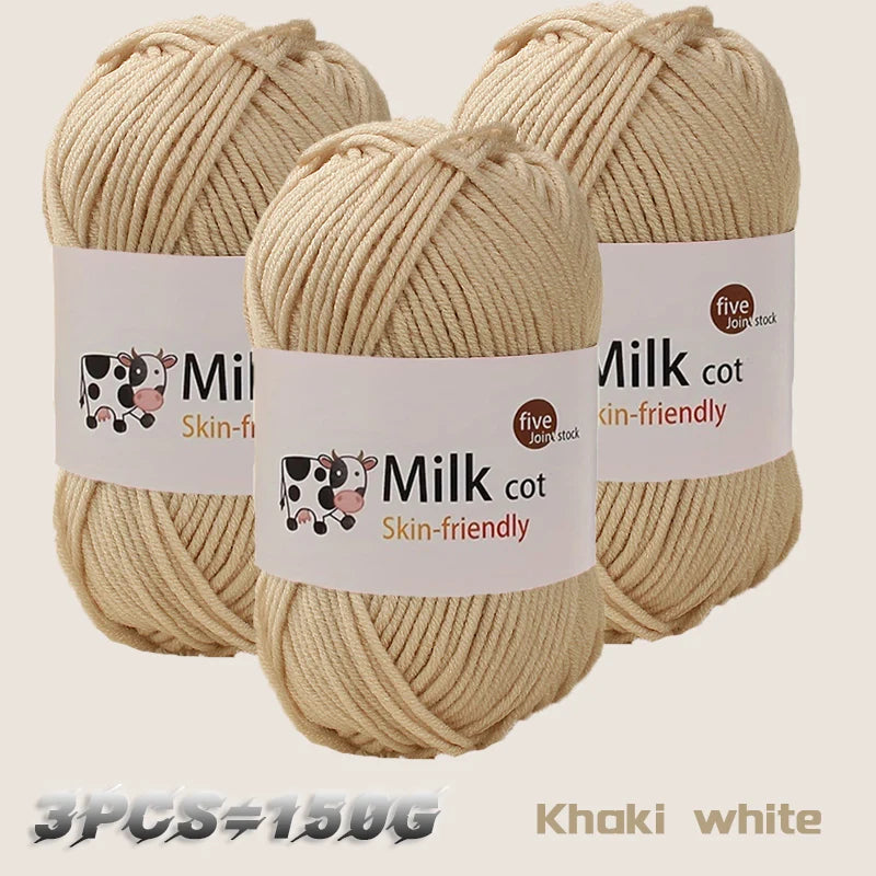 Milk Yarn Ball (150g)