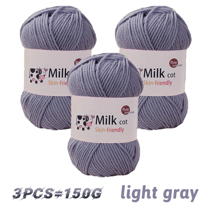 Milk Yarn Ball (150g)