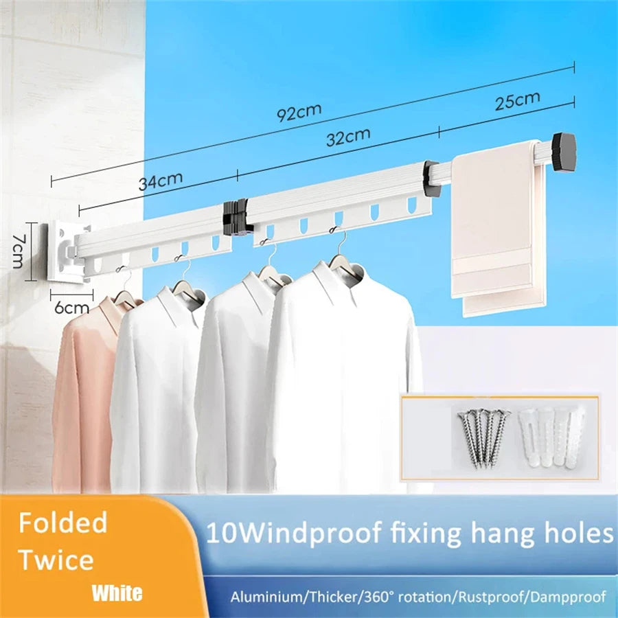 Extendable Clothesline Rack