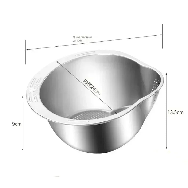 RiceBowl: Stainless Steel Strainer