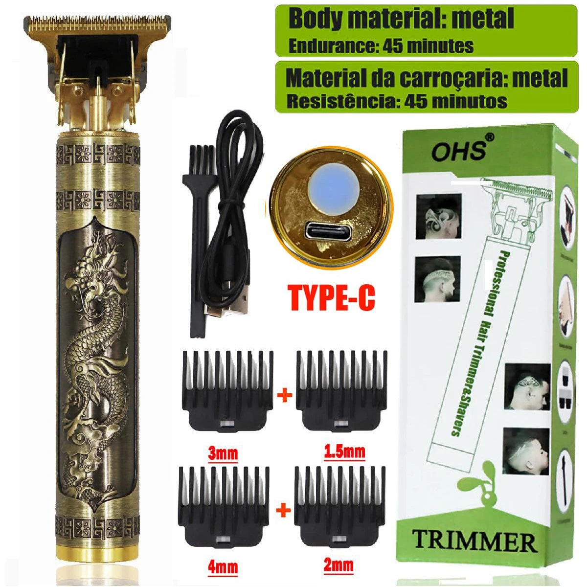 T9 Dragon: Cordless Hair Clipper