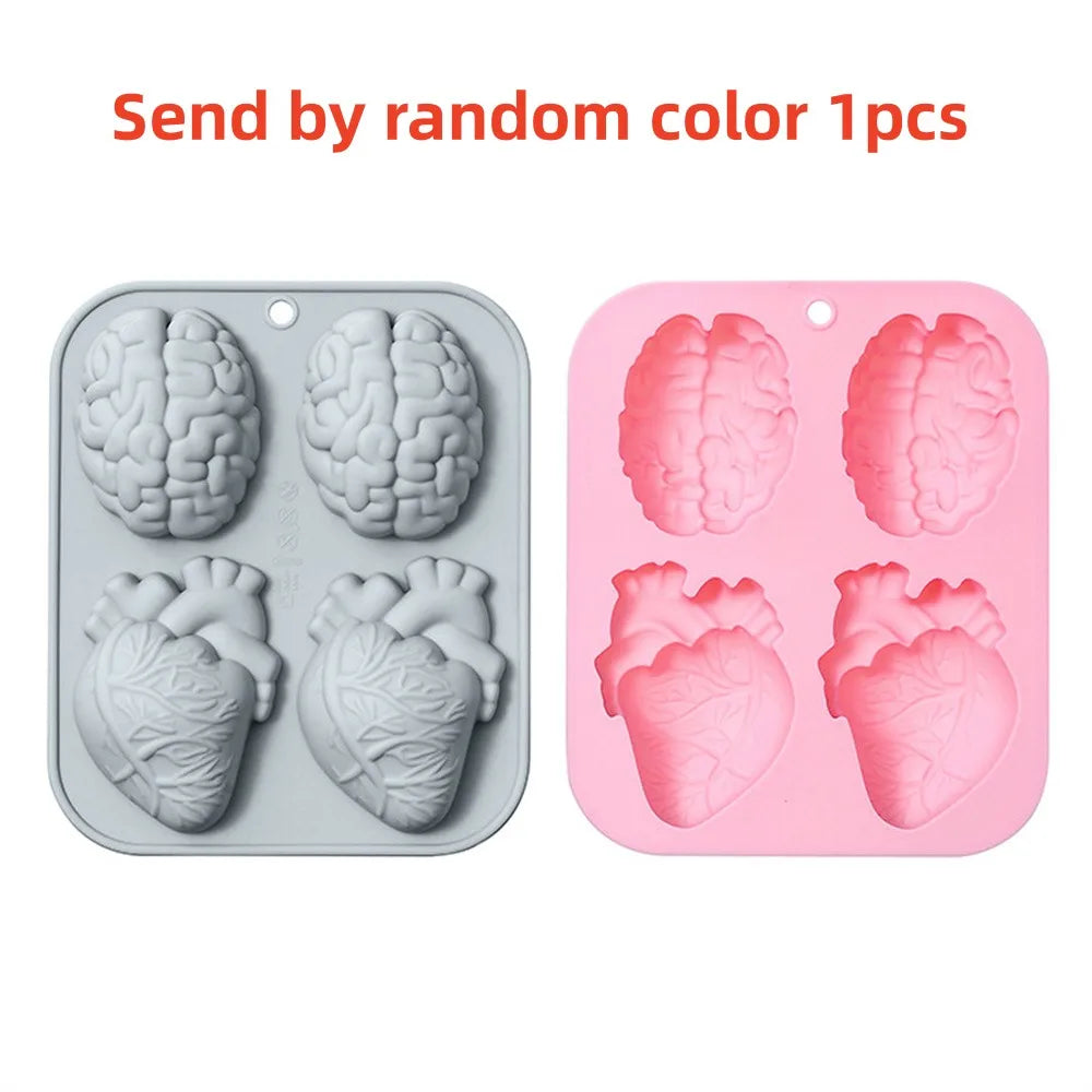 BrainCake Silicone Mold (4 Cavity)