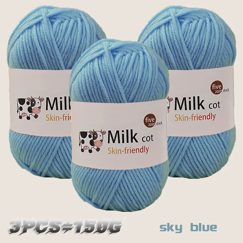 Milk Yarn Ball (150g)