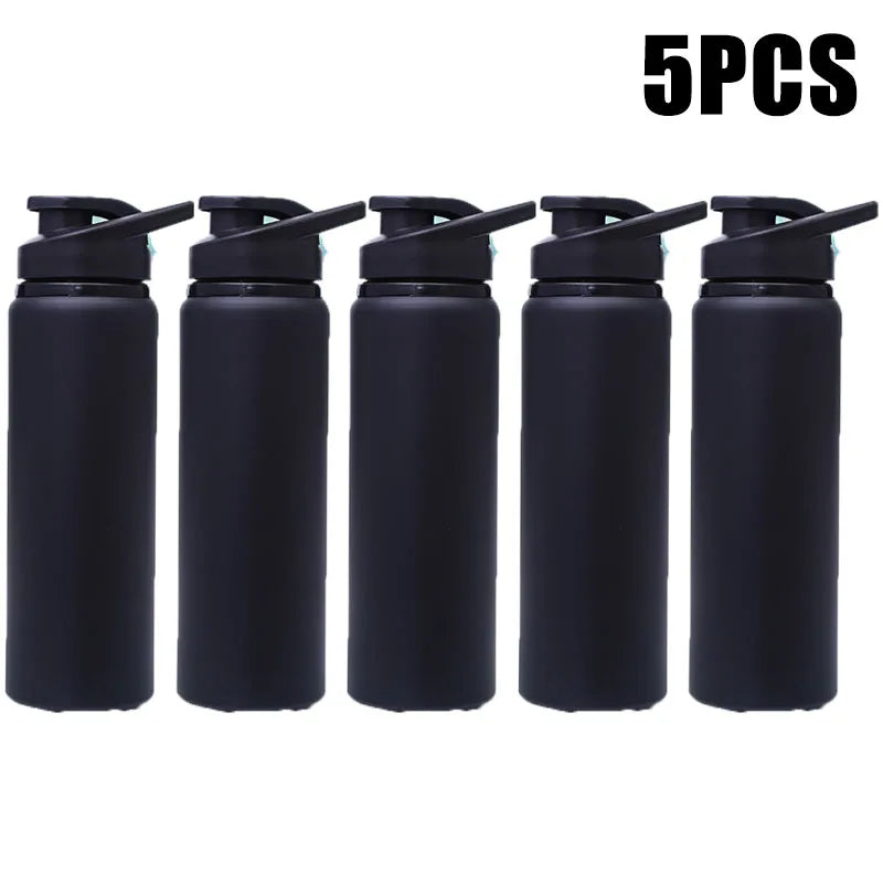 Portable Stainless Steel Water Bottle Bicycle Riding Drinking Water Bottle Outdoor Sport Travel Mug Metal Stainless Steel Bottle