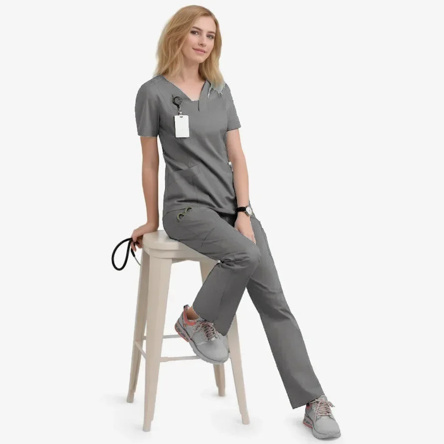V-Neck Nurse Set (XS-XL)
