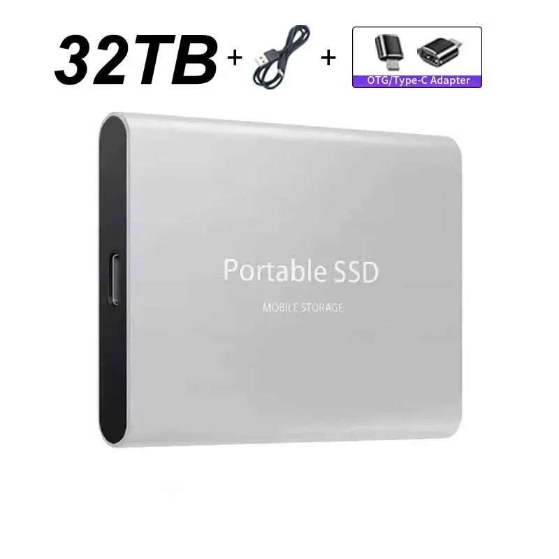SSD: 1-2TB Portable External Drive