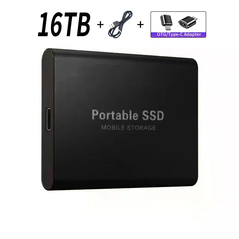 SSD: 1-2TB Portable External Drive
