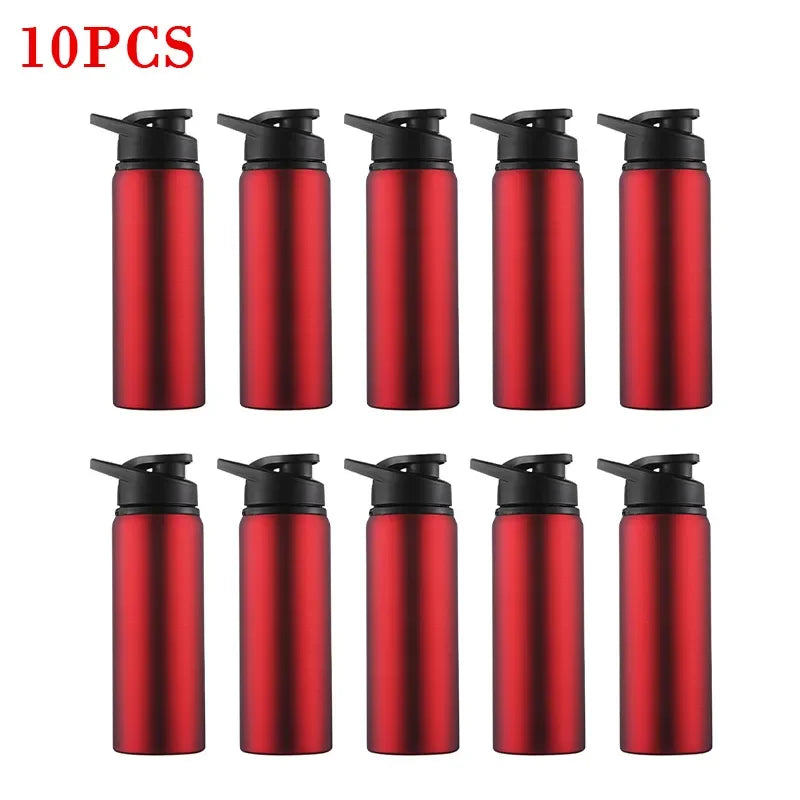 Portable Stainless Steel Water Bottle Bicycle Riding Drinking Water Bottle Outdoor Sport Travel Mug Metal Stainless Steel Bottle