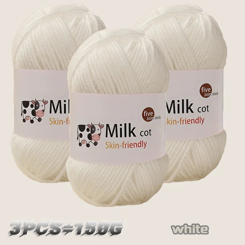 Milk Yarn Ball (150g)