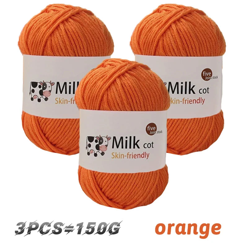 Milk Yarn Ball (150g)