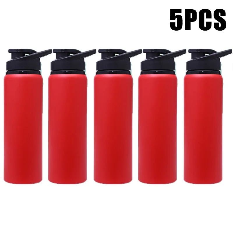 Portable Stainless Steel Water Bottle Bicycle Riding Drinking Water Bottle Outdoor Sport Travel Mug Metal Stainless Steel Bottle