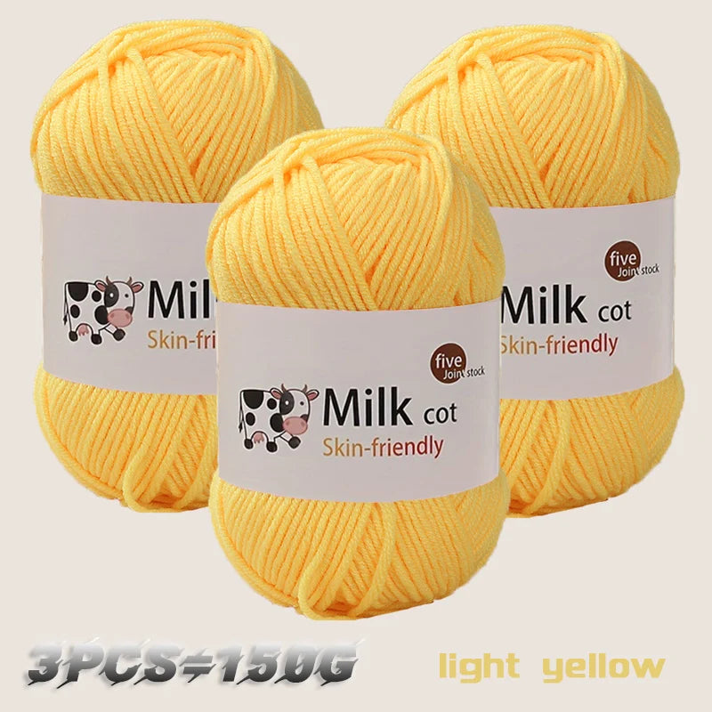Milk Yarn Ball (150g)