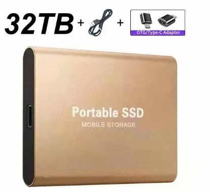 SSD: 1-2TB Portable External Drive