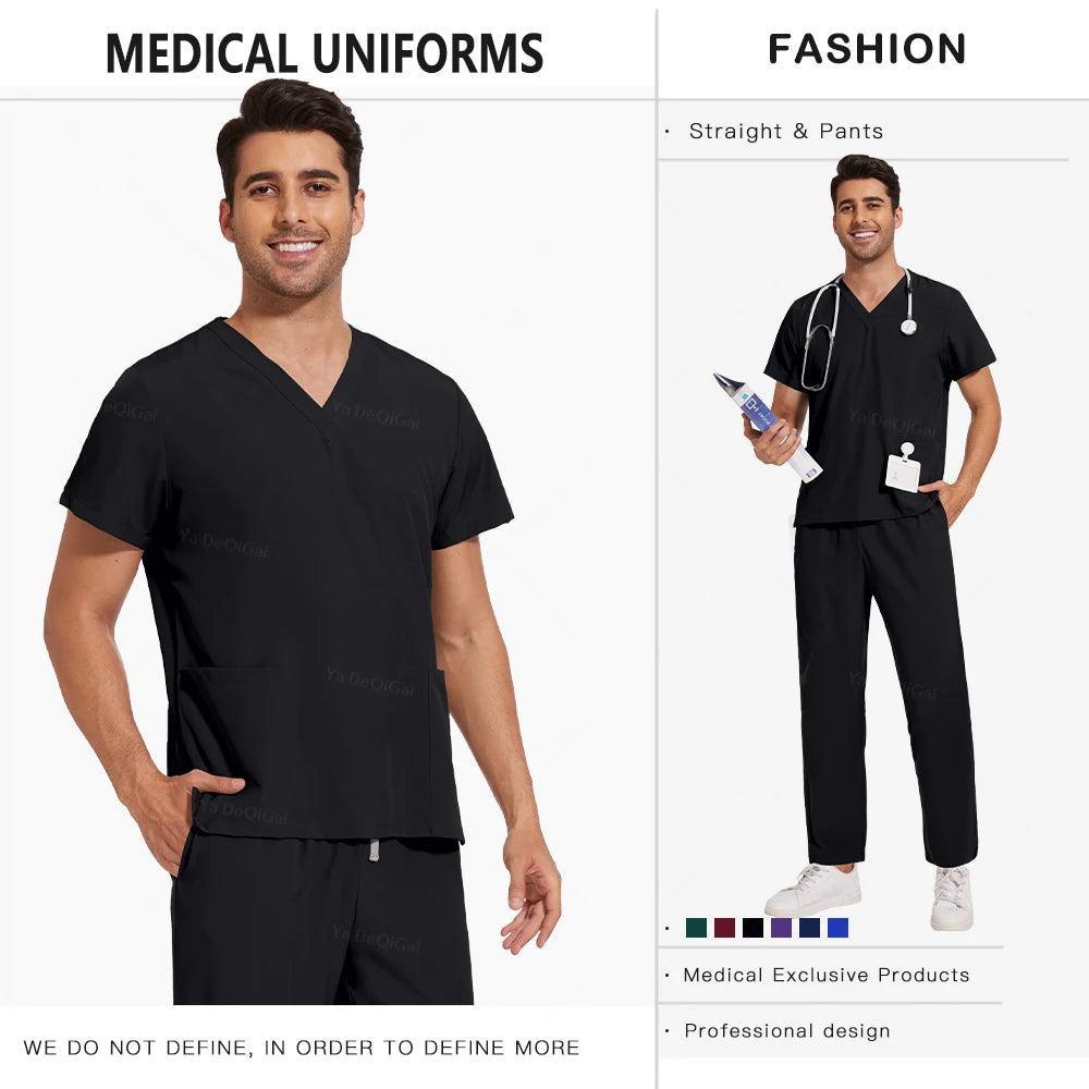 MediStyle Set: V-Neck Scrubs