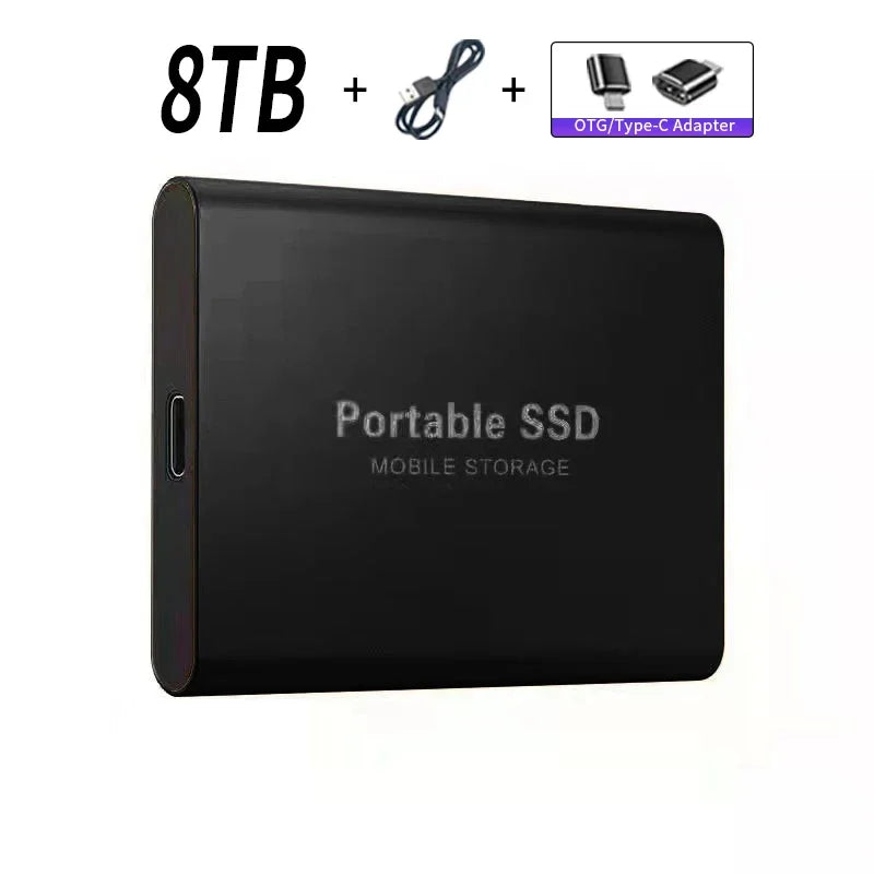 SSD: 1-2TB Portable External Drive