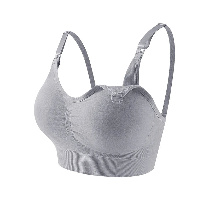 MamaMoo: Wireless Maternity & Nursing Bra