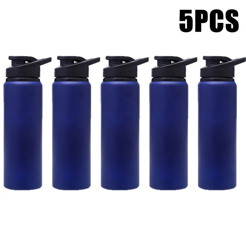 Portable Stainless Steel Water Bottle Bicycle Riding Drinking Water Bottle Outdoor Sport Travel Mug Metal Stainless Steel Bottle