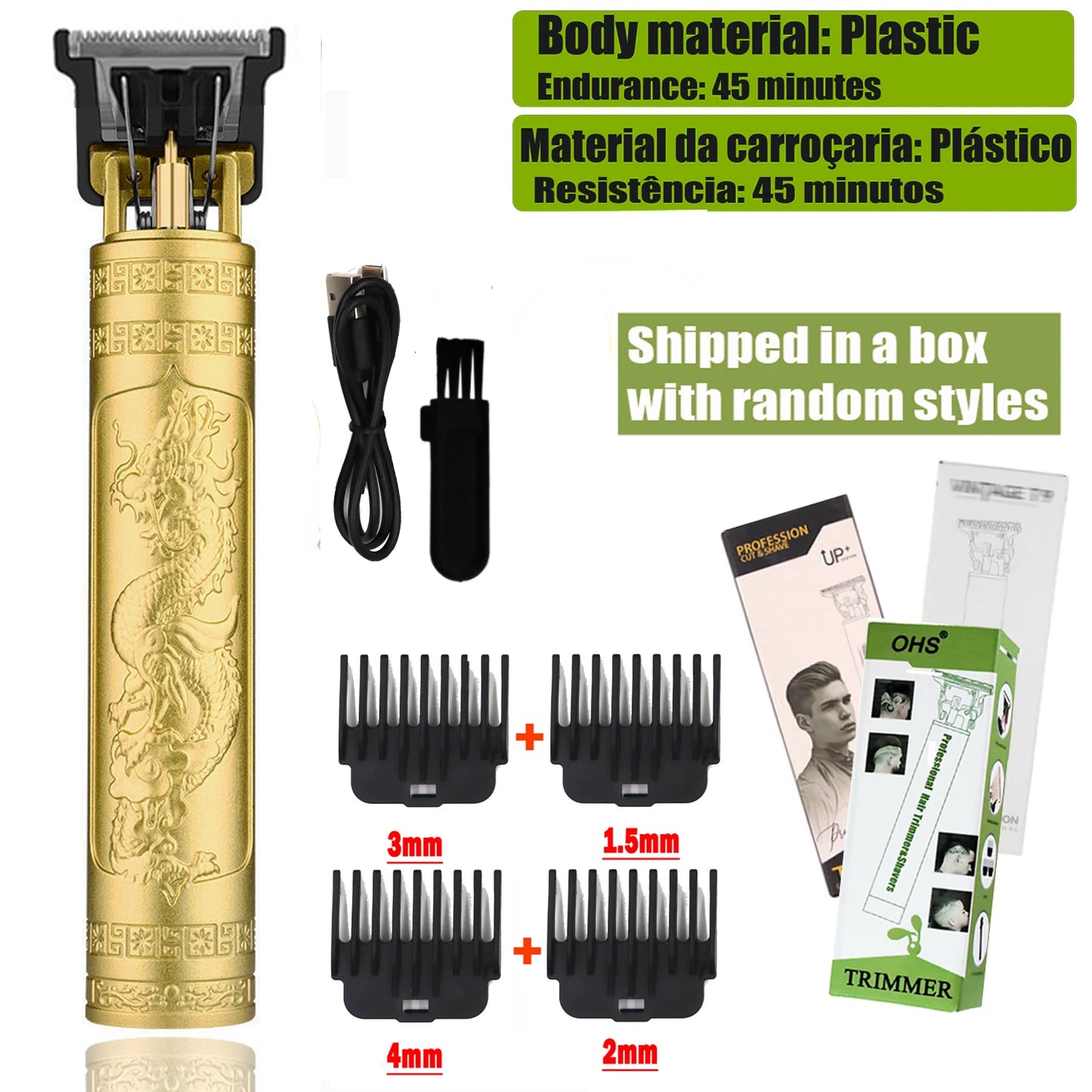 T9 Dragon: Cordless Hair Clipper