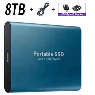 SSD: 1-2TB Portable External Drive