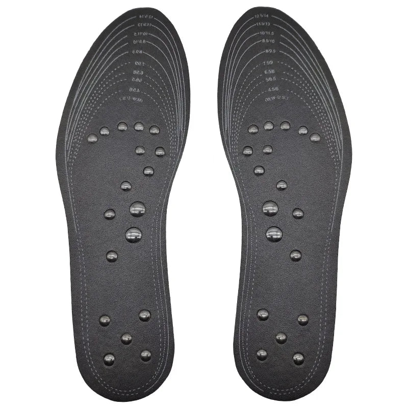 MagPro Unisex Insoles: 18 Magnet Therapy