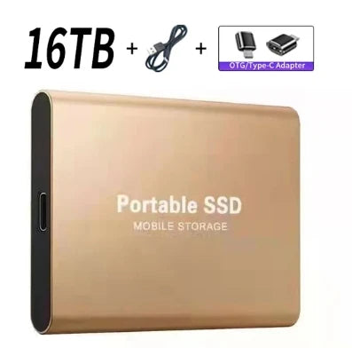 SSD: 1-2TB Portable External Drive